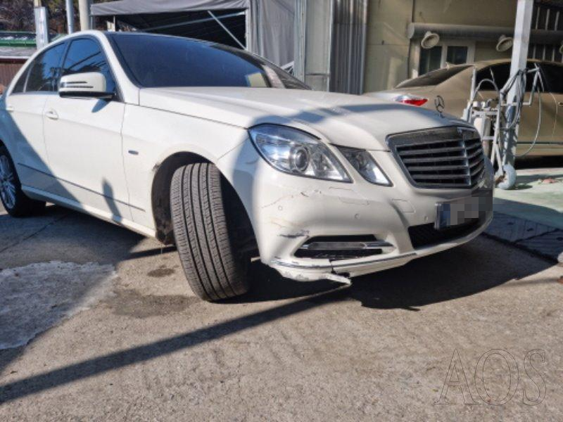 대전 벤츠 판금도색 복원 작업